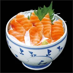 サーモン丼