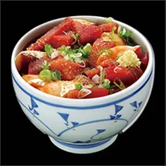 まぐろ・サーモン丼